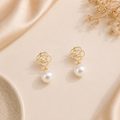 Rose Bloom Earrings