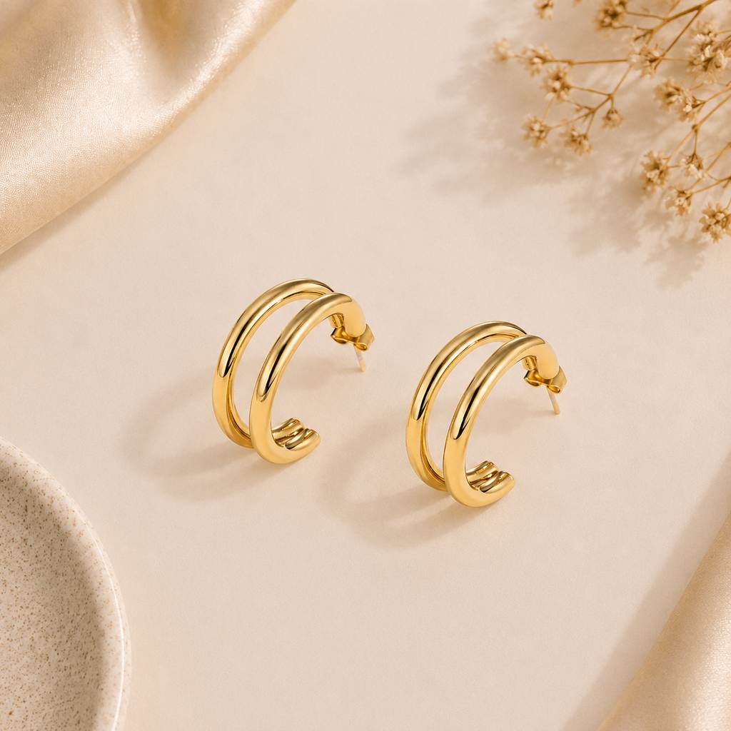 Aura Hoop Earrings