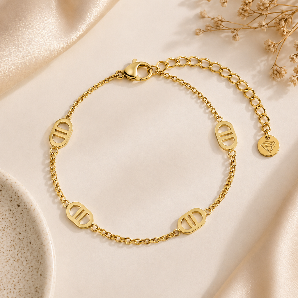 Velour Gold Bracelet